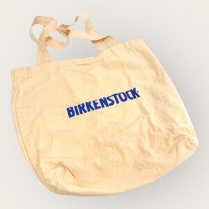 Birkenstock Natural Canvas Tote Bag With Handles